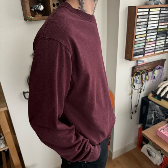 Carhartt Port Cropped Boxy Long Sleeve Pocket Tee ~ Size Small - Picture 4 of 7